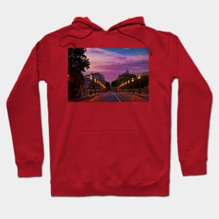 Spain. Madrid. Sunrise. Hoodie